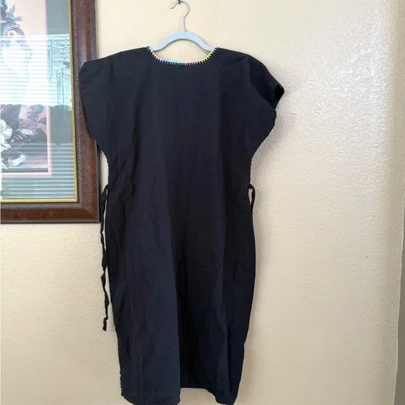 mexican embroidered dress size large - Picture 3 of 3